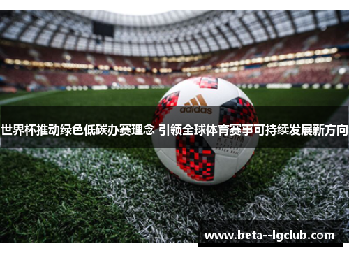 世界杯推动绿色低碳办赛理念 引领全球体育赛事可持续发展新方向 世界杯推动绿色低碳办赛理念 引领全球体育赛事可持续发展新方向